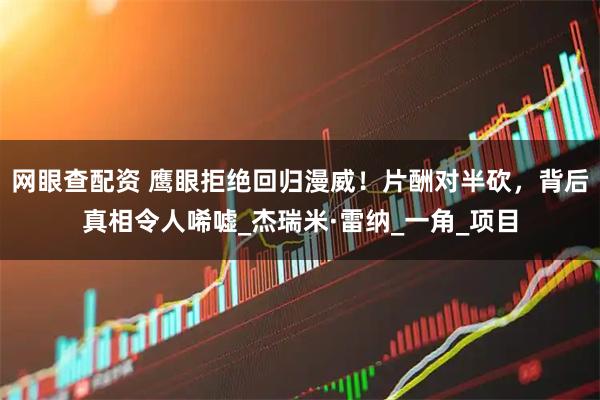 网眼查配资 鹰眼拒绝回归漫威！片酬对半砍，背后真相令人唏嘘_杰瑞米·雷纳_一角_项目