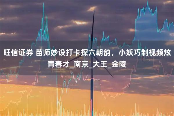 旺信证券 苗师妙设打卡探六朝韵，小妖巧制视频炫青春才_南京_大王_金陵